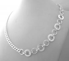Collana argento a due catene