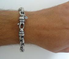 Handmade 925 sterling silver bracelet italy