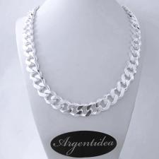 Chunky silver necklace