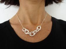 Silver necklace made in Italy