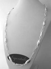 Gioielli artigianali in argento 925 collana cm 70