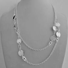 Collana cerchietti in argento