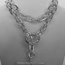 925 italy silver chain mariner link chain