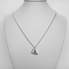 Collana in argento 925 pendente vela.