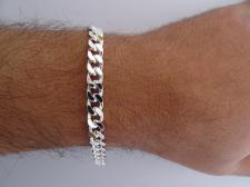 Bracciale catena uomo - Gioielli uomo argento