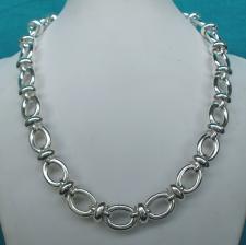Handmade 925 silver necklace made in Italy