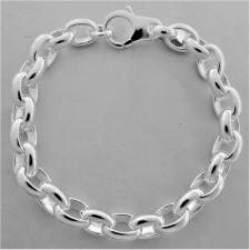 Bracciale catena a maglie ovali in argento