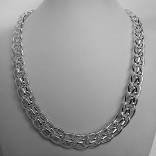 Vintage silver necklace 12mm.