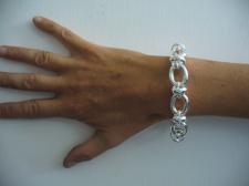 Sterling silver handmade bracelet