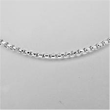 Sterling silver box chain necklace venetian 2,5mm