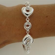 925 silver bangle bracelet made in Italy
