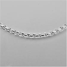 3.6mm sterling silver box chain necklace