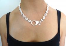 Maglia marina argento 925 solido
