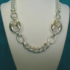 Marina necklace in sterling silver