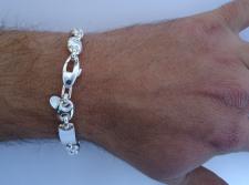 Curb bracelet for men