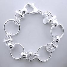 Handmade 925 italy sterling silver bracelet 