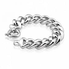 Sterling silver curb bracelet 16mm