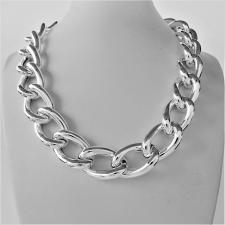 925 sterling silver curb necklace 18mm.