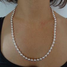 Catena ball chain 6mm in argento 925