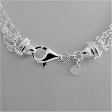 Collana in argento 925 massiccio.