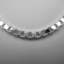 Sterling silver italian box chain necklace 4.7mm