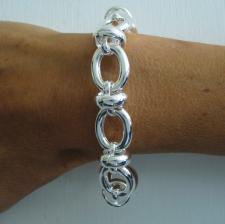 Sterling silver handmade bracelet