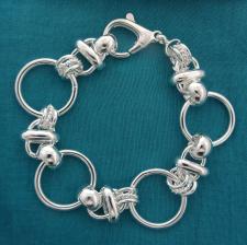 Bracciale argento vintage donna