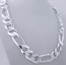 Chunky silver chain made in italy