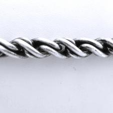Men's silver basic bracelet