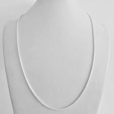 Collana unisex maglia Coda di volpe in argento 925 massiccio. Larghezza 1,5mm. Lunghezza 50 cm.
