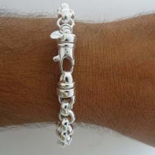 Braccialetto bracciali argento uomo