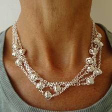 Collana in argento 925 massiccio.