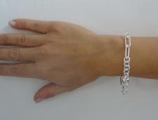 Silver bracelet for her woman girl