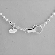 Collana ball chain 3mm in argento