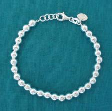 Bracciale in argento palline 6mm