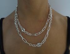 Collana importante donna in argento 925