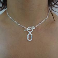 Collana argento girocollo