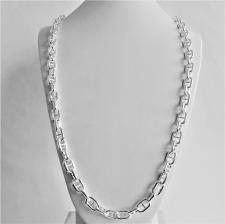 Collana in argento lunghezza centimetri 65