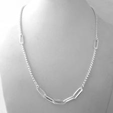 Sterling silver box chain 2.5mm made in italy