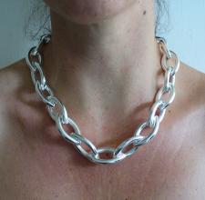 Italy sterling silver necklace