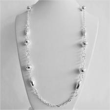 Long sterling silver necklace 70 cm