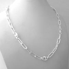 925 silver paperclip chain for women s