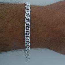 Bracciale maschile in argento 925