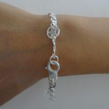 Braccialetto donna ragazza argento 925