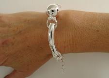 925 silver handmade bracelet made in Italy