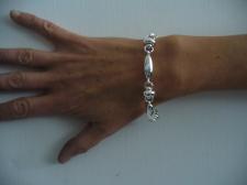 Italian made sterling silver bracelet. 