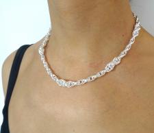 Catena donna in argento 925 massiccio 50 grammi