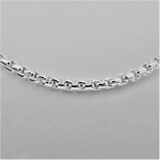 3.6mm sterling silver venetian box chain necklace