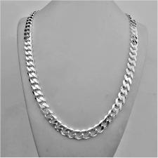 Curb chain necklace 10mm in sterling silver
