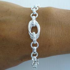 Solid sterling silver handmade bracelet